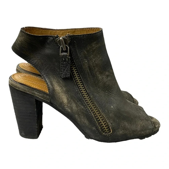 Corso como distressed open toe wedge heel size 7.5 - Picture 2 of 7